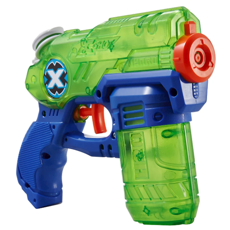 Водный бластер Zuru X-Shot Small Stealth Soaker, зелёный/синий, пластик, 4+ лет, 20x4.1x19.5 см