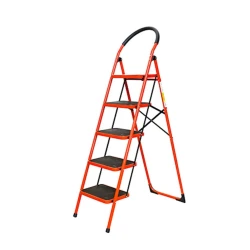 Nərdivan TM.20601, 5 pillə, izolyasiyalı, qırmızı