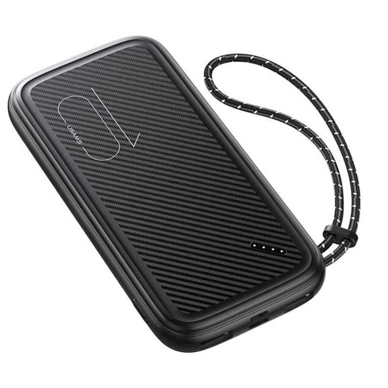 Внешний аккумулятор USAMS US-CD150 PB56 10000mAh Black Внешний аккумулятор USAMS US-CD150 PB56 10000mAh Black