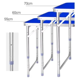 Складной набор для пикника со столом и стульями Складной набор для пикника со столом и стульями