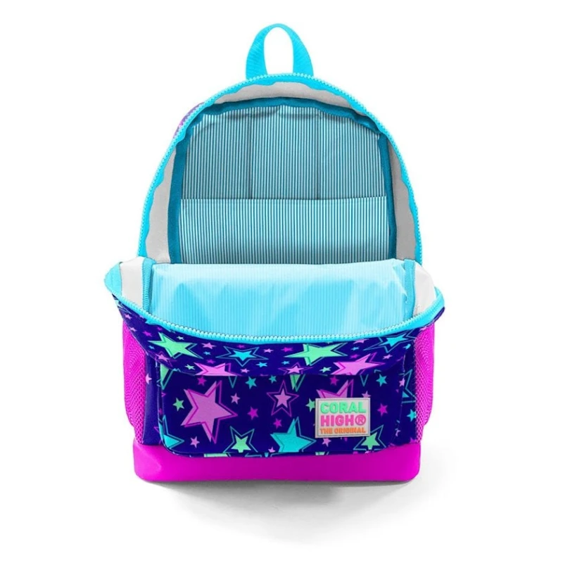 Школьный рюкзак Coral High 23468, синий/розовый Школьный рюкзак Coral High 23468, синий/розовый