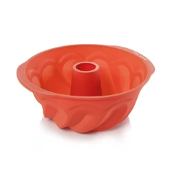 Форма для кекса Tescoma Delicia, силикон, красная, 24 см Форма для кекса Tescoma Delicia, силикон, красная, 24 см