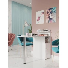 Manikür masası 3563_M3Au24StolManikurBoxOpWh, 96.4х50х92 sm