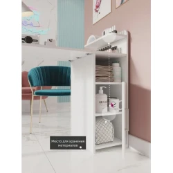 Маникюрный стол 3563_M3Au24StolManikurBoxOpWh, 96.4х50х92 см