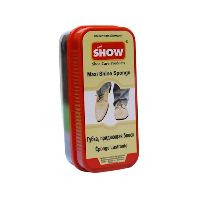 Губка Show для обуви из гладкой кожи, прозрачный Губка Show для обуви из гладкой кожи, прозрачный