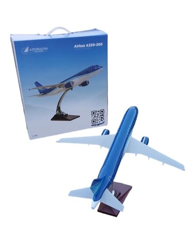 Kolleksiya fiqurları Azerbaijan A320-200 Airbus, 37.5x34x20 sm