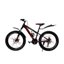 Dağ velosipedi PNT2902QRM, qara/qırmızı