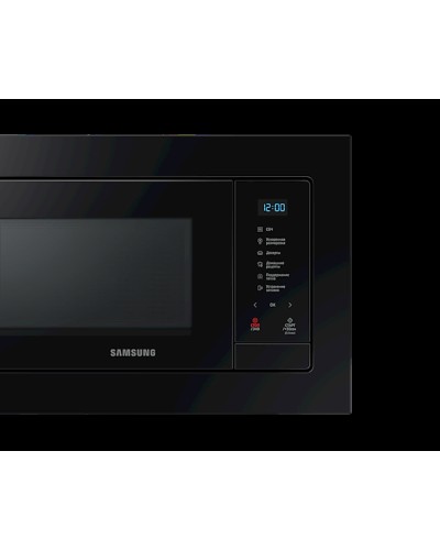 Quraşdırılan mikrodalğalı soba Samsung MS23A7118AK/BW