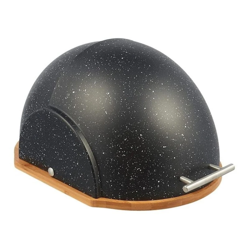 Хлебница HausRoland, 20x26x36 см, бамбук/пластик, черный/коричневый Хлебница HausRoland, 20x26x36 см, бамбук/пластик, черный/коричневый