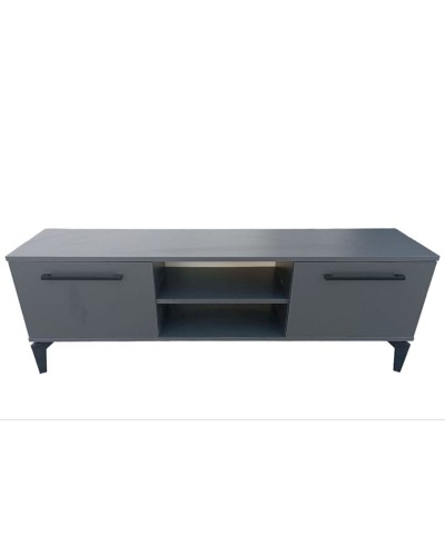 TV üçün tumba Muqabello, 150x35x50 sm, boz