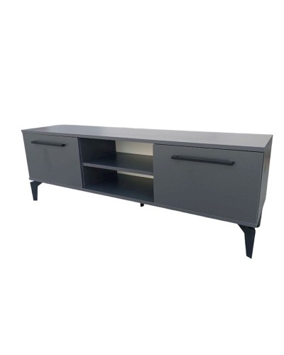 TV üçün tumba Muqabello, 150x35x50 sm, boz