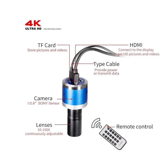 Цифровой микроскоп Sony Sensor 48Mp 4K XHU4003