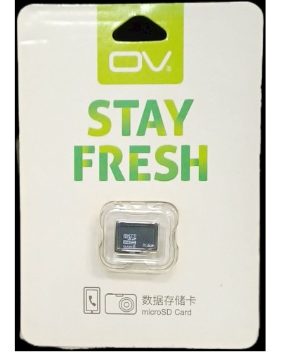 Yaddaş kartı OV Stay Fresh MicroSD 8GB