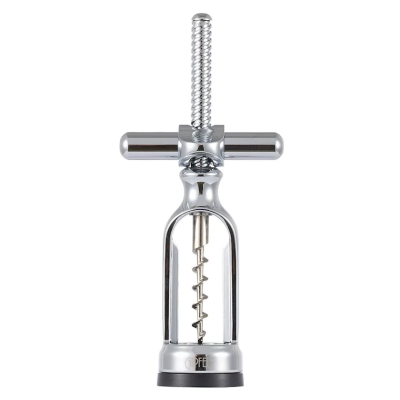 Штопор Gipfel 51811, 15 см, сплав цинка/пластик, серебристый Штопор Gipfel 51811, 15 см, сплав цинка/пластик, серебристый