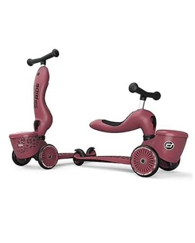 Скутер детский Scoot&Ride 00075, фиолетовый