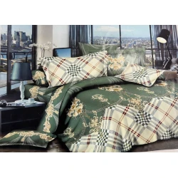 Yataq dəsti MiraNova CTS-535, satin, rəngbərəng, mələfə 200x220 sm, yorğan üzü 200x220 sm, yastıq üzü 50x70 sm (2 əd)