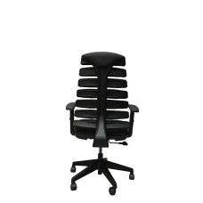 Ofis üçün kreslo Casella SP 25 Crepe 01, 118х50 sm, qara