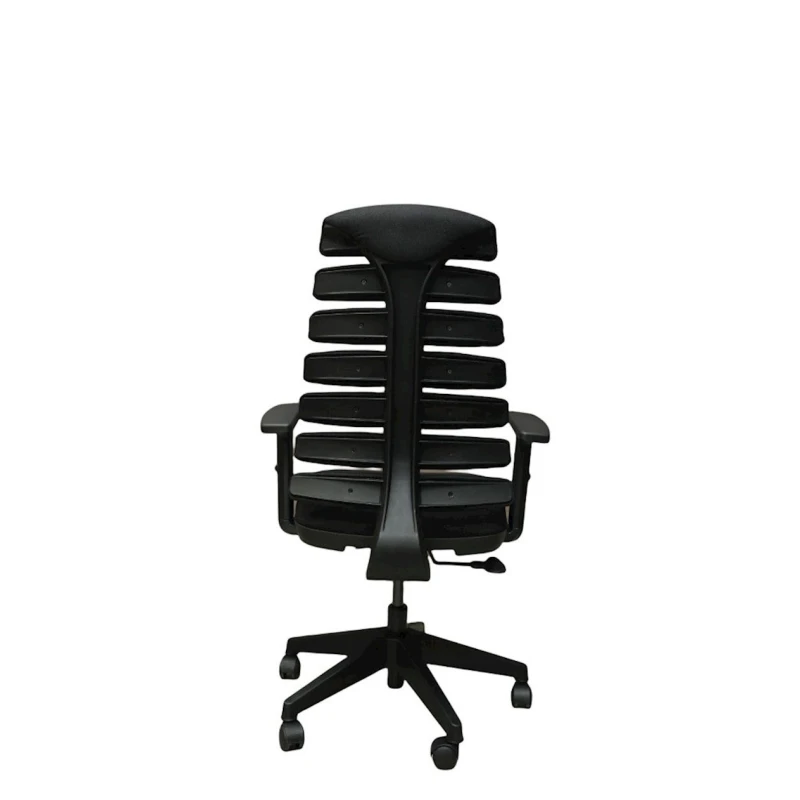 Кресло офисное Casella SP 25 Crepe 01, 118х50 см, черное Кресло офисное Casella SP 25 Crepe 01, 118х50 см, черное