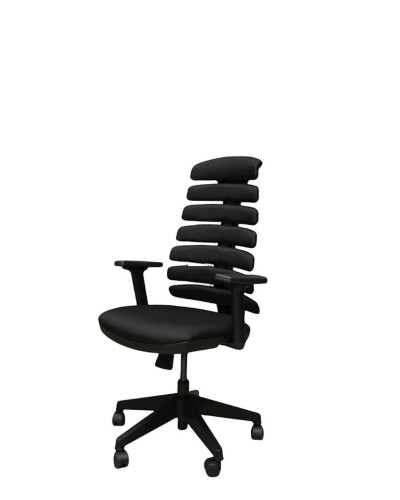 Ofis üçün kreslo Casella SP 25 Crepe 01, 118х50 sm, qara