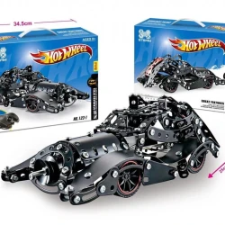 Металлический конструктор Hot Wheels Batmobile, 250-350 элементов, 8+