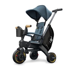 Üçtəkərli uşaq velosipedi Doona Liki Trike S5, 10 aydan, göy