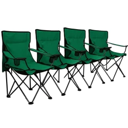 Комплект складных стульев для кемпинга 600D Oxford Fabric, 4 шт