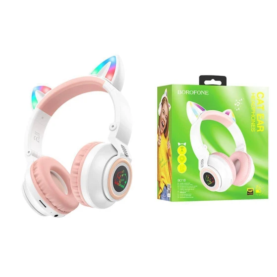 Беспроводные наушники Borofone BO18 White