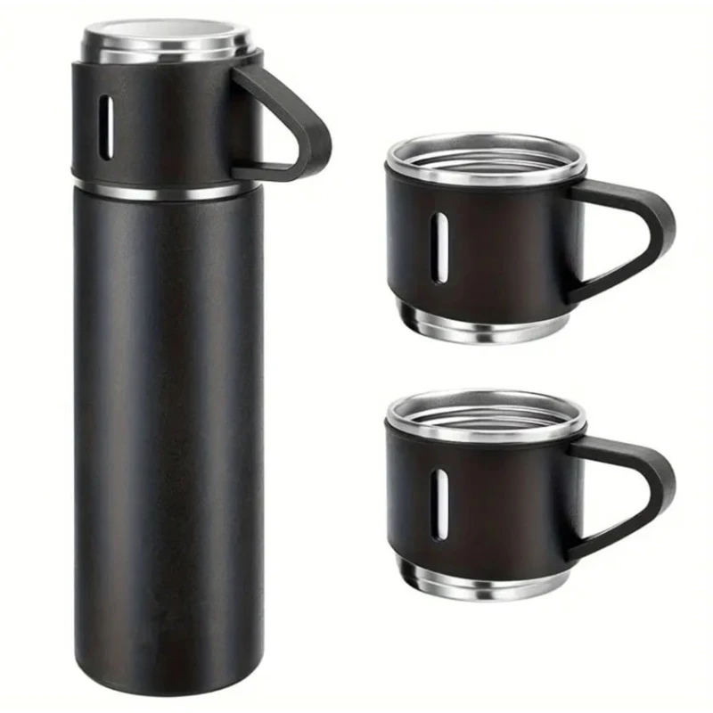 Termos fincanlar ilə Vacuum Flask Set, 500 ml