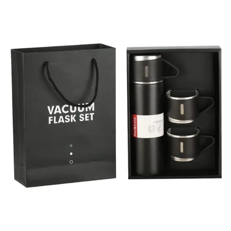 Termos fincanlar ilə Vacuum Flask Set, 500 ml