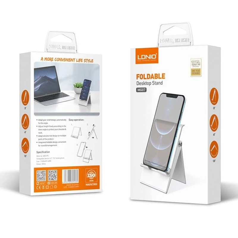 Подставка для телефона LDNIO MG07, белый Подставка для телефона LDNIO MG07, белый