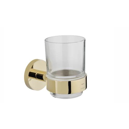 Подставка для зубных щеток Teka Alaior Cup Holder Graphite Banyo, Pure Gold Подставка для зубных щеток Teka Alaior Cup Holder Graphite Banyo, Pure Gold