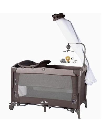 Manej-çarpayı Kidilo Up650X, mavi, L 89 sm / W 108 sm / H 104 sm, 0-3 yaş, 14.5 kq - ALD_ay650x_020