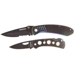 Складной нож Workpro W000308WE, 2 шт Складной нож Workpro W000308WE, 2 шт