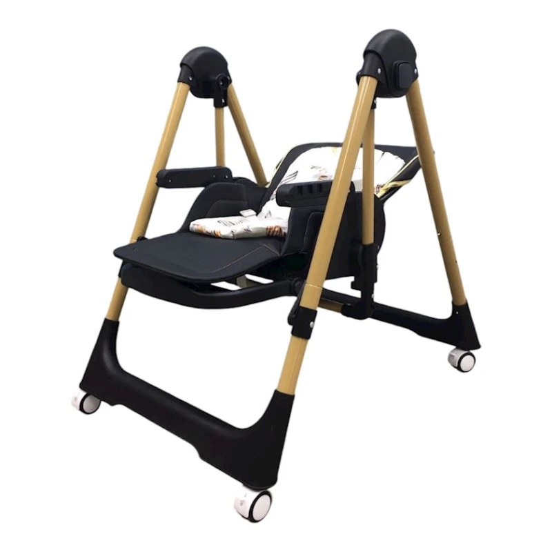 Uşaqlar üçün yedizdirmə oturacağı TB-5917BC, qara, 88x35x28 sm, 4 ay+