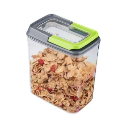 Контейнер для хранения продуктов Leggno PTC20FCN22, 2200 мл, 1 шт., 10.6x16x18.2 см, пластик, прозрачный