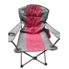 Складной стул для кемпинга Camp Master, красный/серый Складной стул для кемпинга Camp Master, красный/серый