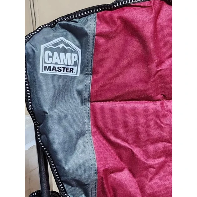 Складной стул для кемпинга Camp Master, красный/серый Складной стул для кемпинга Camp Master, красный/серый