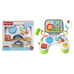 Развивающая игрушка Fisher-Price Littlest Gamer Tummy Wedge Sensory, разноцветный