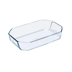 Bişirmə üçün qab Pyrex Inspiration Glass Dish, 27x18 sm, şüşə, şəffaf