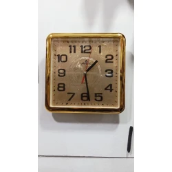 Divar saatı Bayramov Group SS-169, qızılı, 26 sm