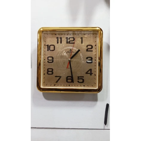 Divar saatı Bayramov Group SS-169, qızılı, 26 sm Divar saatı Bayramov Group SS-169, qızılı, 26 sm