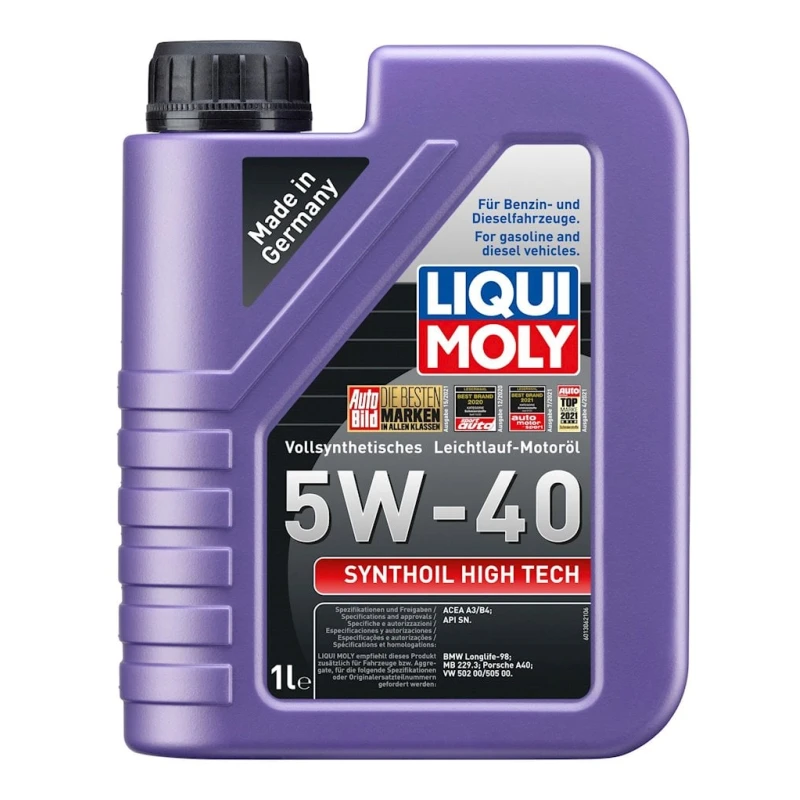 Motor yağı Liqui Moly Synthoil High Tech 5W-40, 1 l