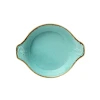 Форма для запекания Porland 04ALM001674, фарфор, голубая, 21 см