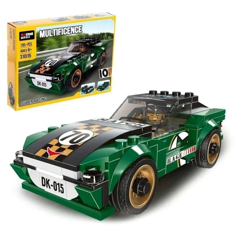Blok konstruktor Decool Multificence Super Racing 31015, 195 element Blok konstruktor Decool Multificence Super Racing 31015, 195 element
