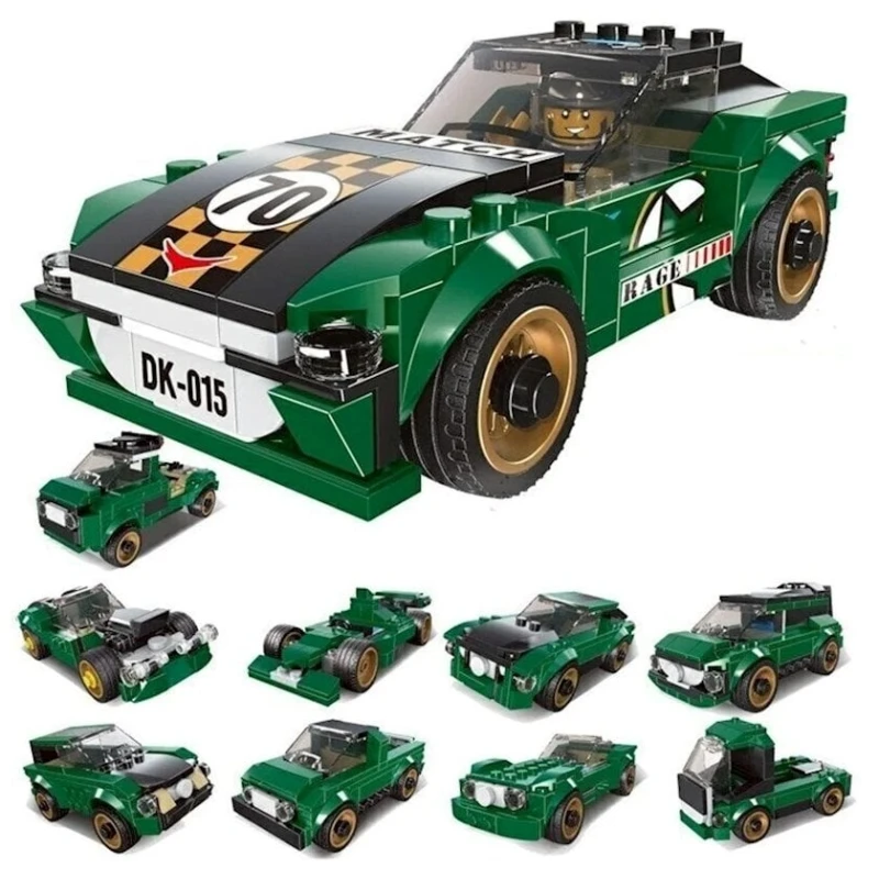 Blok konstruktor Decool Multificence Super Racing 31015, 195 element Blok konstruktor Decool Multificence Super Racing 31015, 195 element