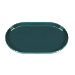 Тарелка Porland Ethos Danshari Forest 04ALM007148, зеленая, 32 см