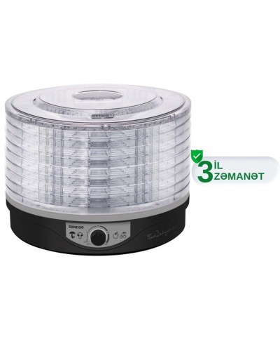 Meyvə və tərəvəz üçün quruducu Sencor SFD 3109BK