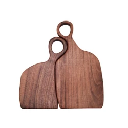 Набор разделочных досок DS-9875, дерево, двусторонняя, 2 шт Набор разделочных досок DS-9875, дерево, двусторонняя, 2 шт