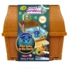 Набор для рисования Crayola Washimals Glow Ocean Pets, коричневый, 8 шт