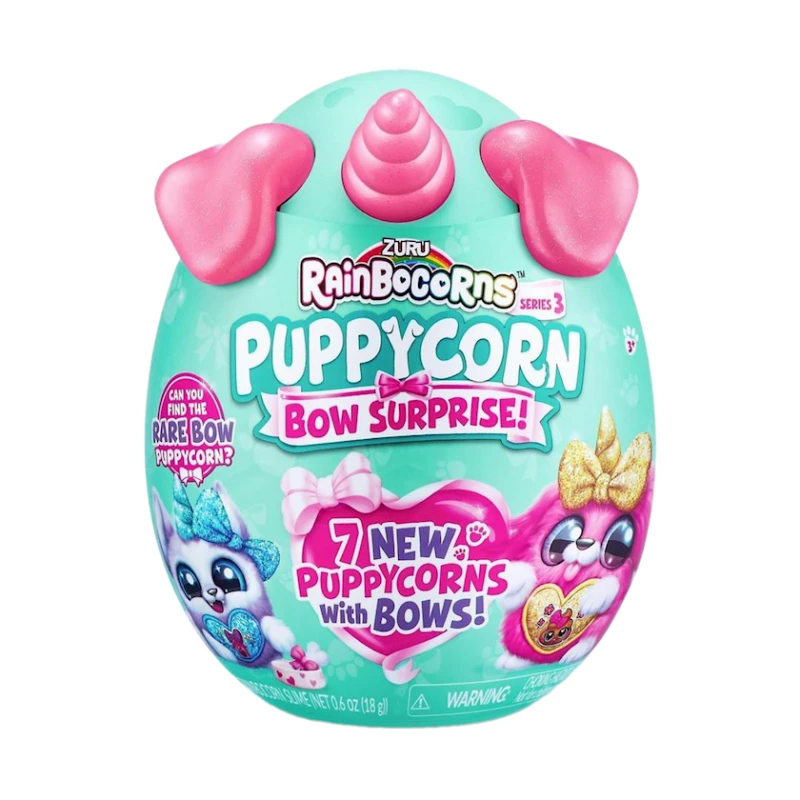 Yumşaq interaktiv oyuncaq Zuru Rainbocorns Puppycorn Bow Surprise 9269SQ1, məhsul çeşiddə